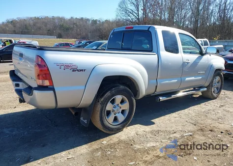 2007 Toyota Tacoma Base V6 from USA, damaged, VIN 5TEUU42N17Z457724
